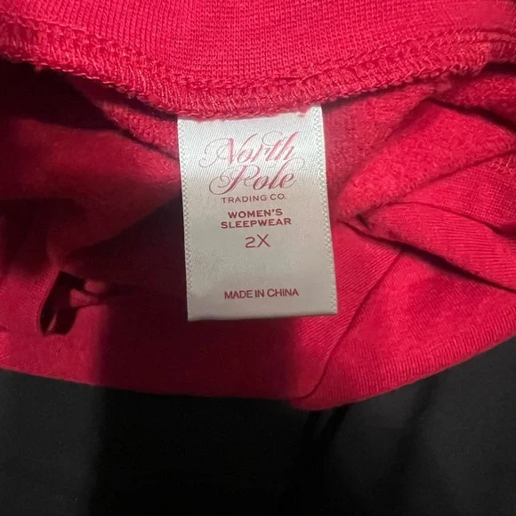 Vibrant Red Women's 'Secret Elf' Sweatshirt - Picture 3 of 3